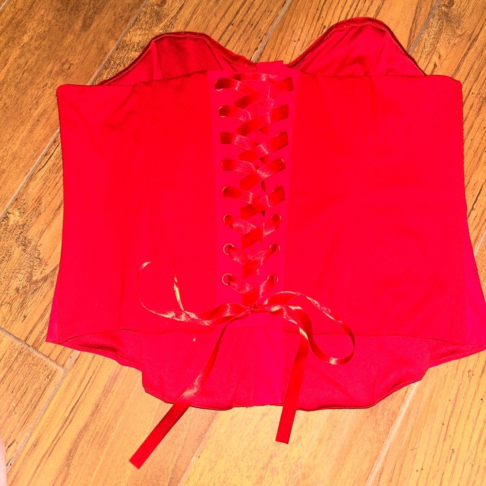 Torrid Lightweight Ponte Zip Front Corset Size 1 NWT - Picture 11 of 12